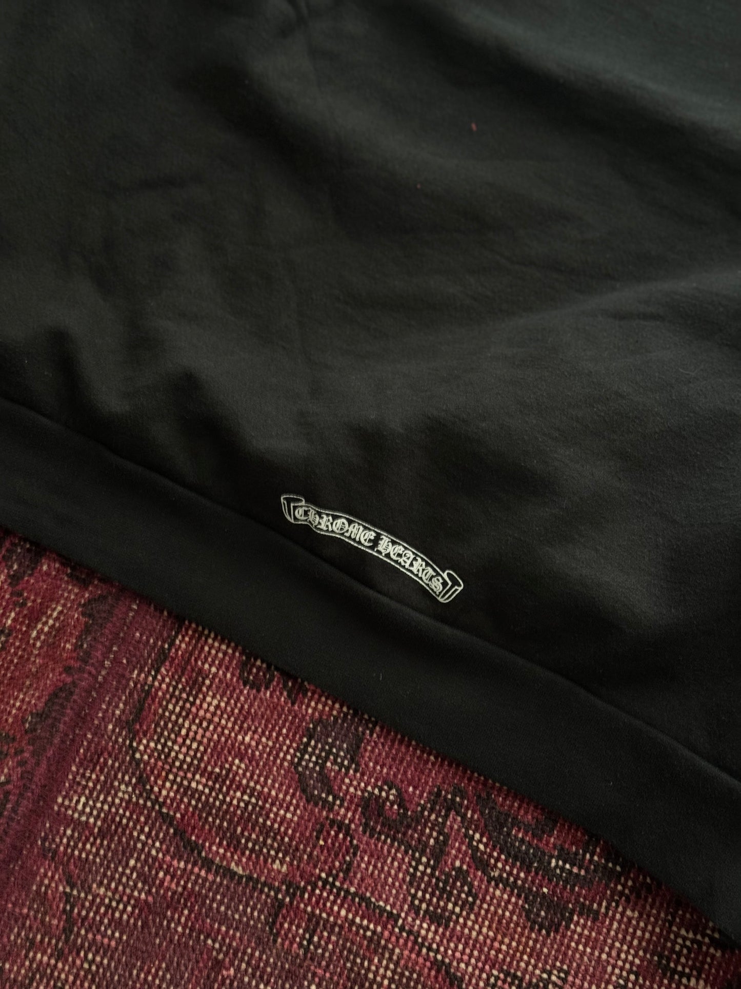 Chrome Hearts neck logo crewneck