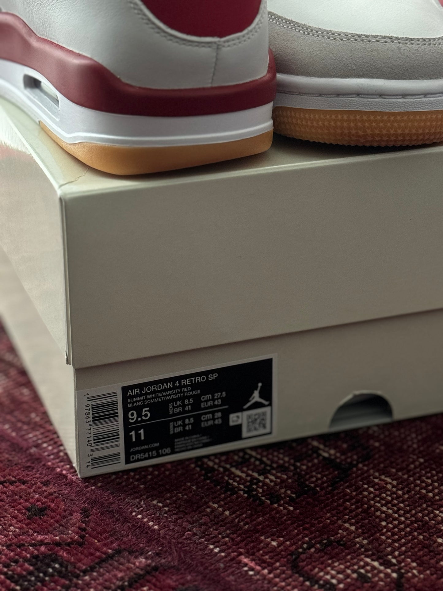 Nike SB Air Jordan 4 “varsity red” - Friends And Family