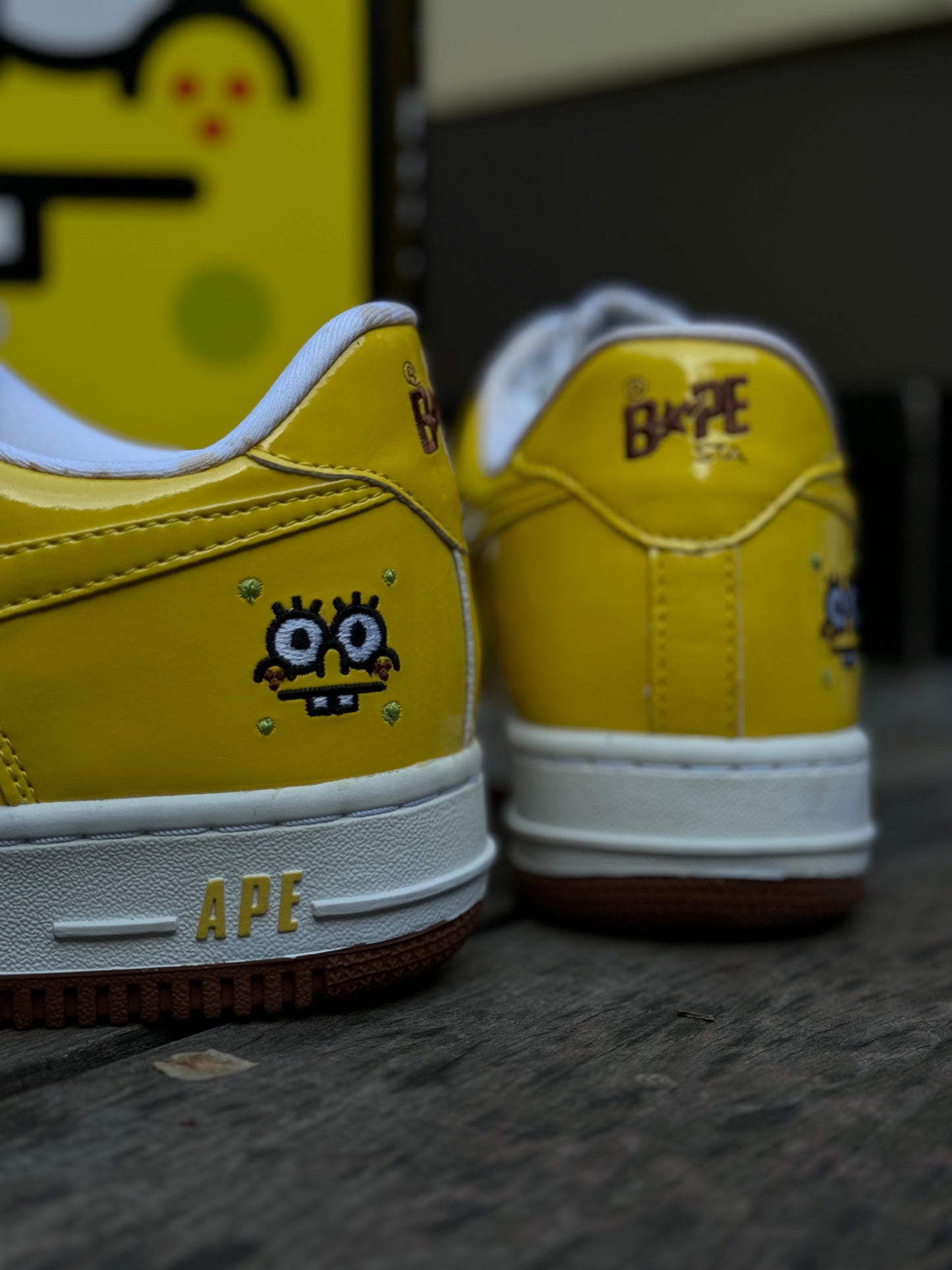 2008 - Bape Bapesta “SpongeBob SquarePants”