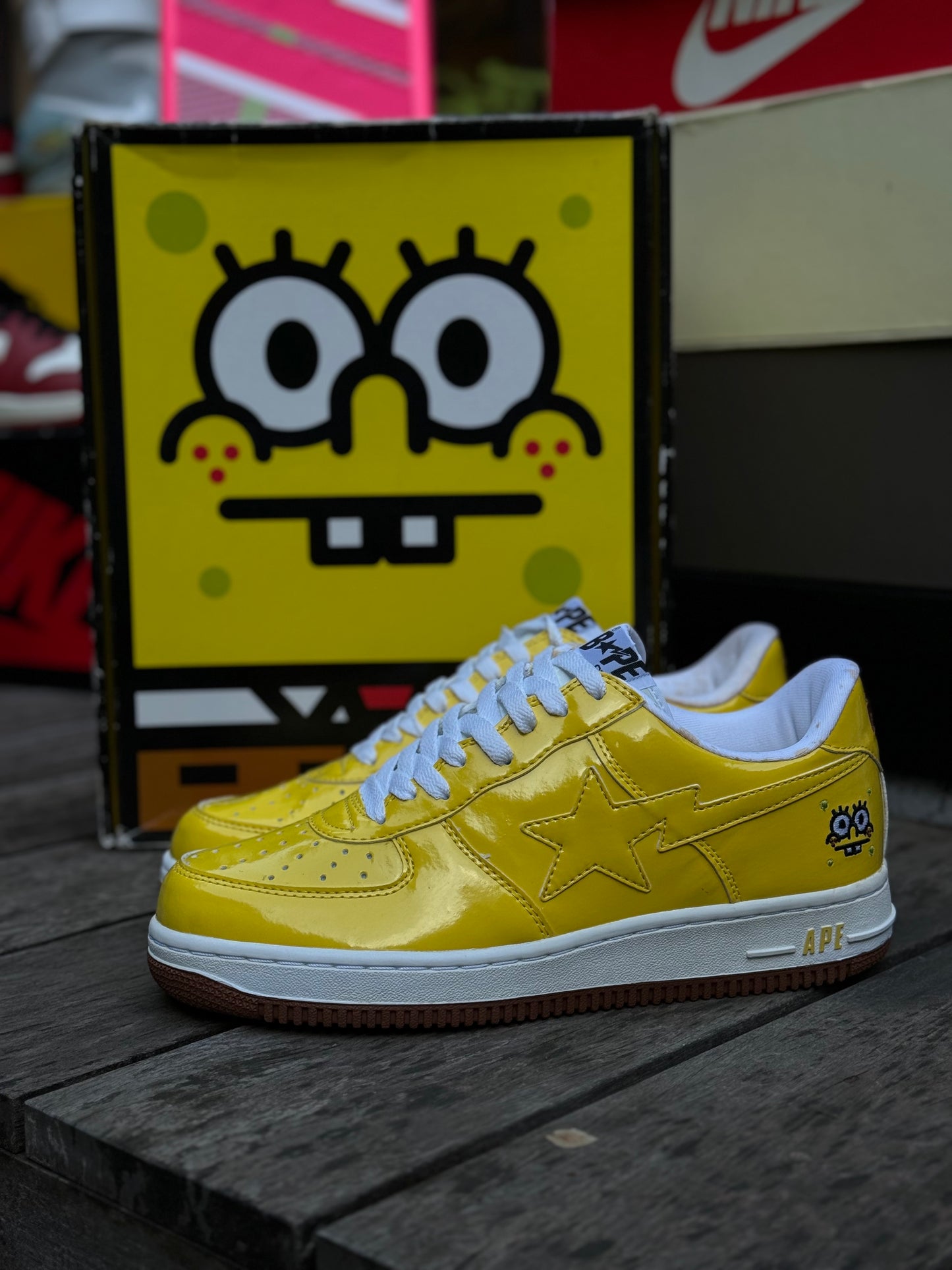 2008 - Bape Bapesta “SpongeBob SquarePants”