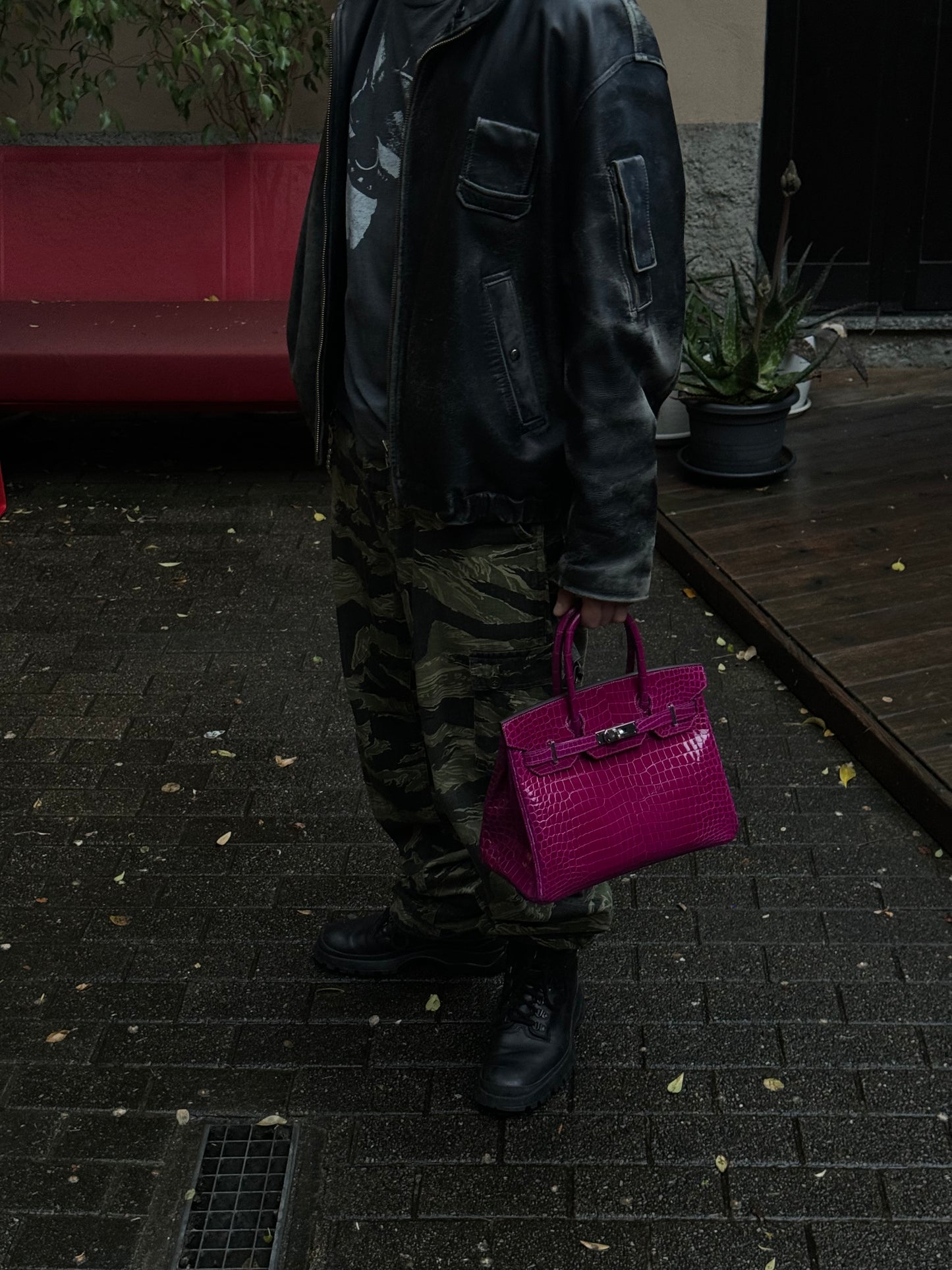Hermès Birkin 35 Porosus Crocodile Rose Pourpre 2022