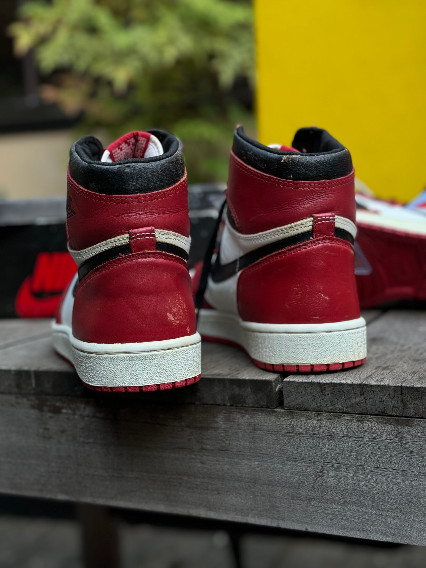 1985 - Nike Air Jordan 1 High “Chicago” in original box.