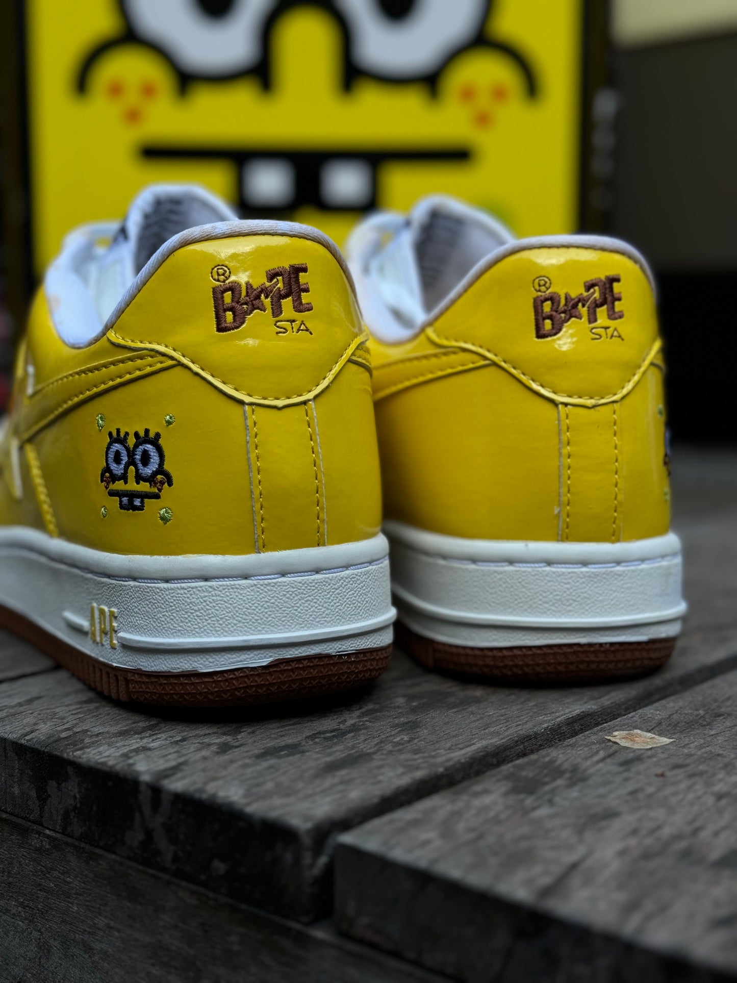 2008 - Bape Bapesta “SpongeBob SquarePants”