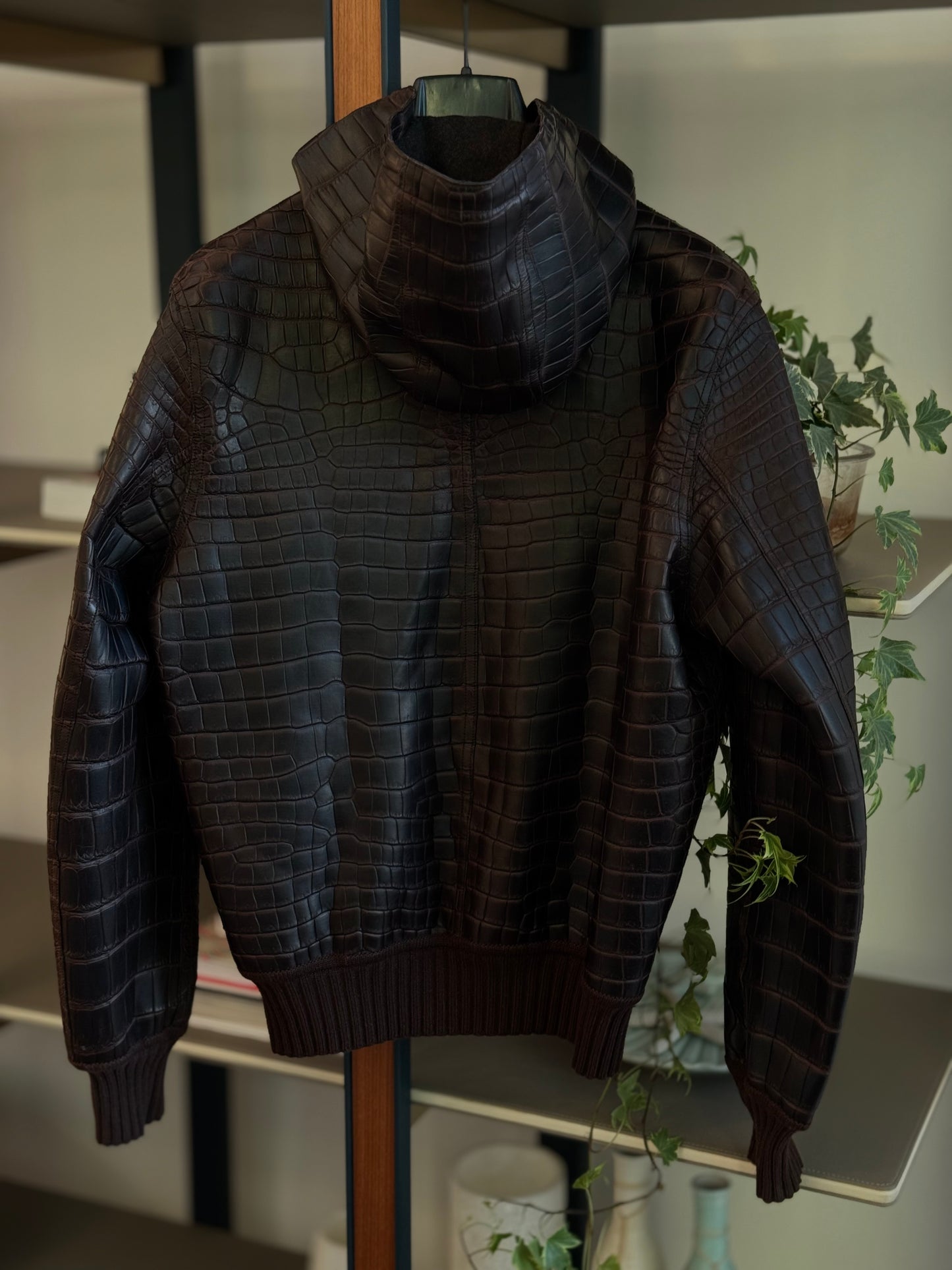SAMUEL ETO’O OWNED - HERMÈS 1/1 CROCODILE JACKET