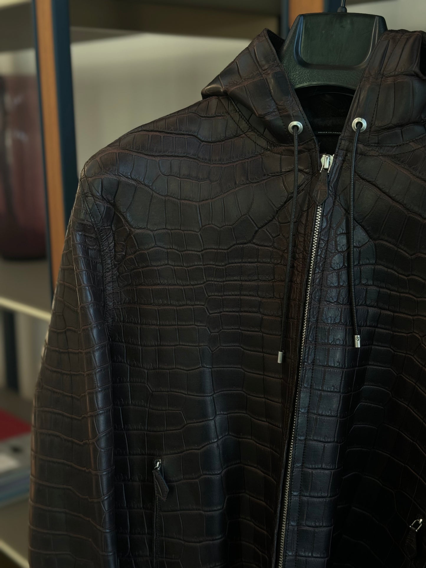 SAMUEL ETO’O OWNED - HERMÈS 1/1 CROCODILE JACKET