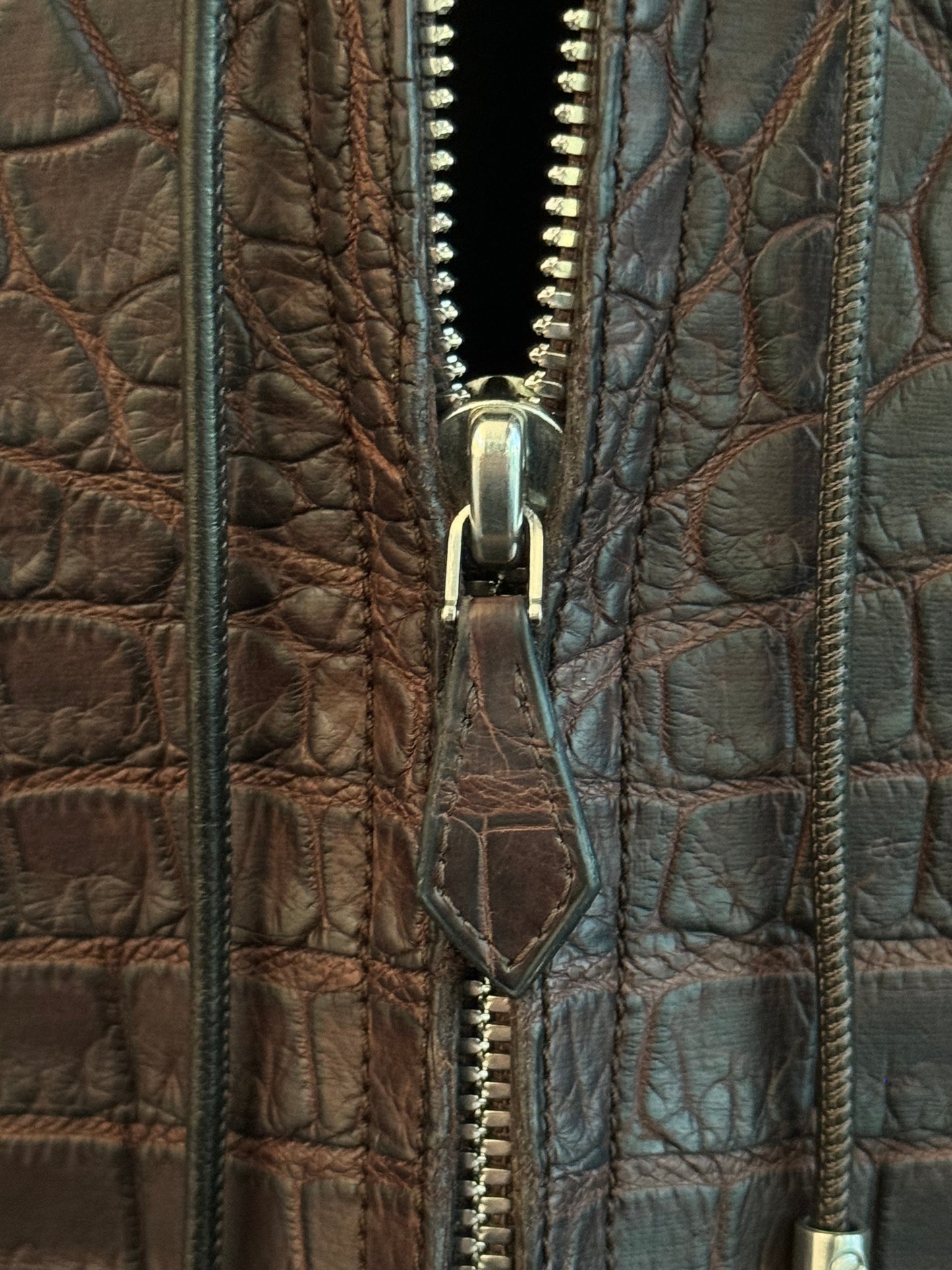 SAMUEL ETO’O OWNED - HERMÈS 1/1 CROCODILE JACKET