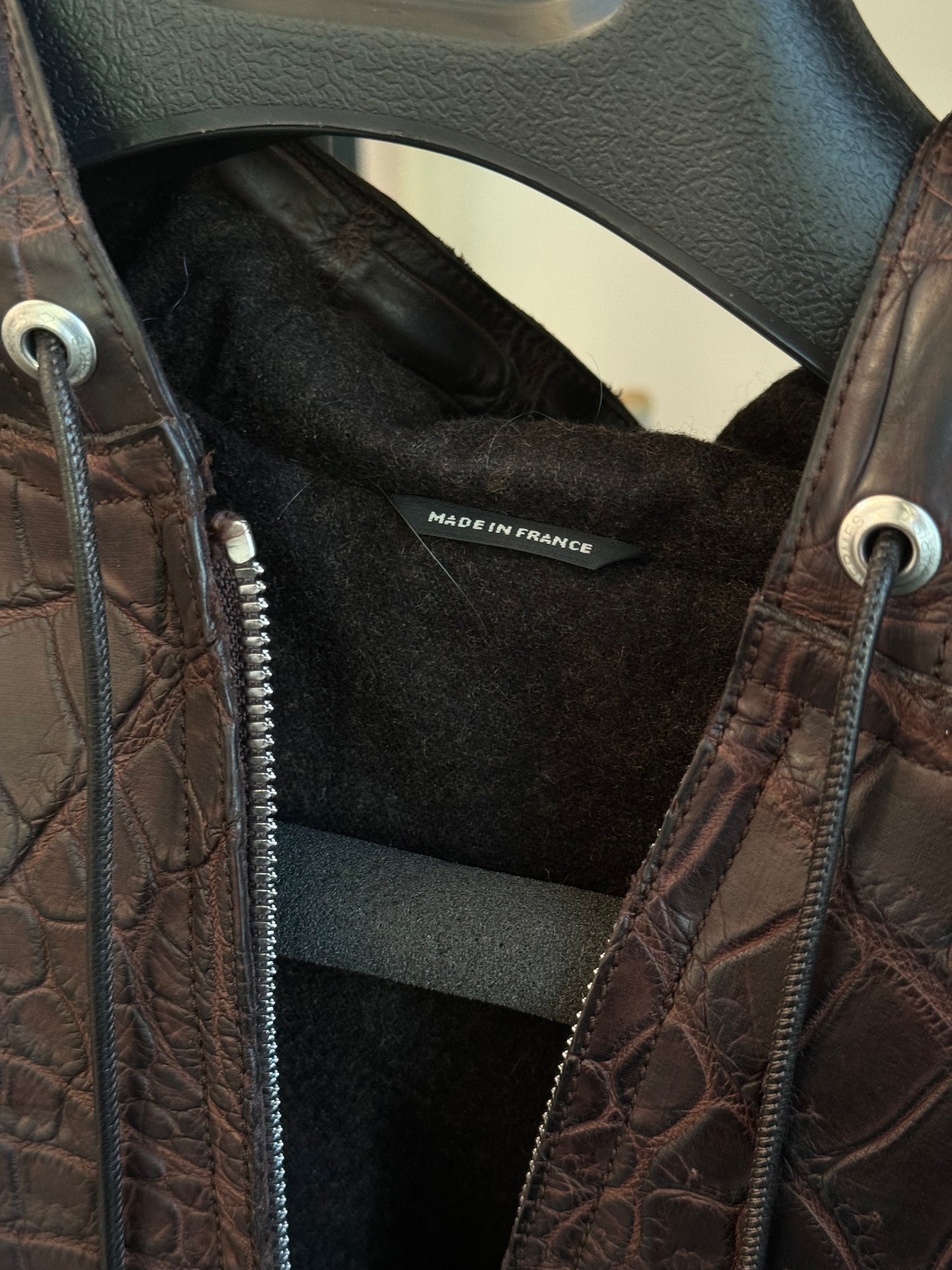 SAMUEL ETO’O OWNED - HERMÈS 1/1 CROCODILE JACKET