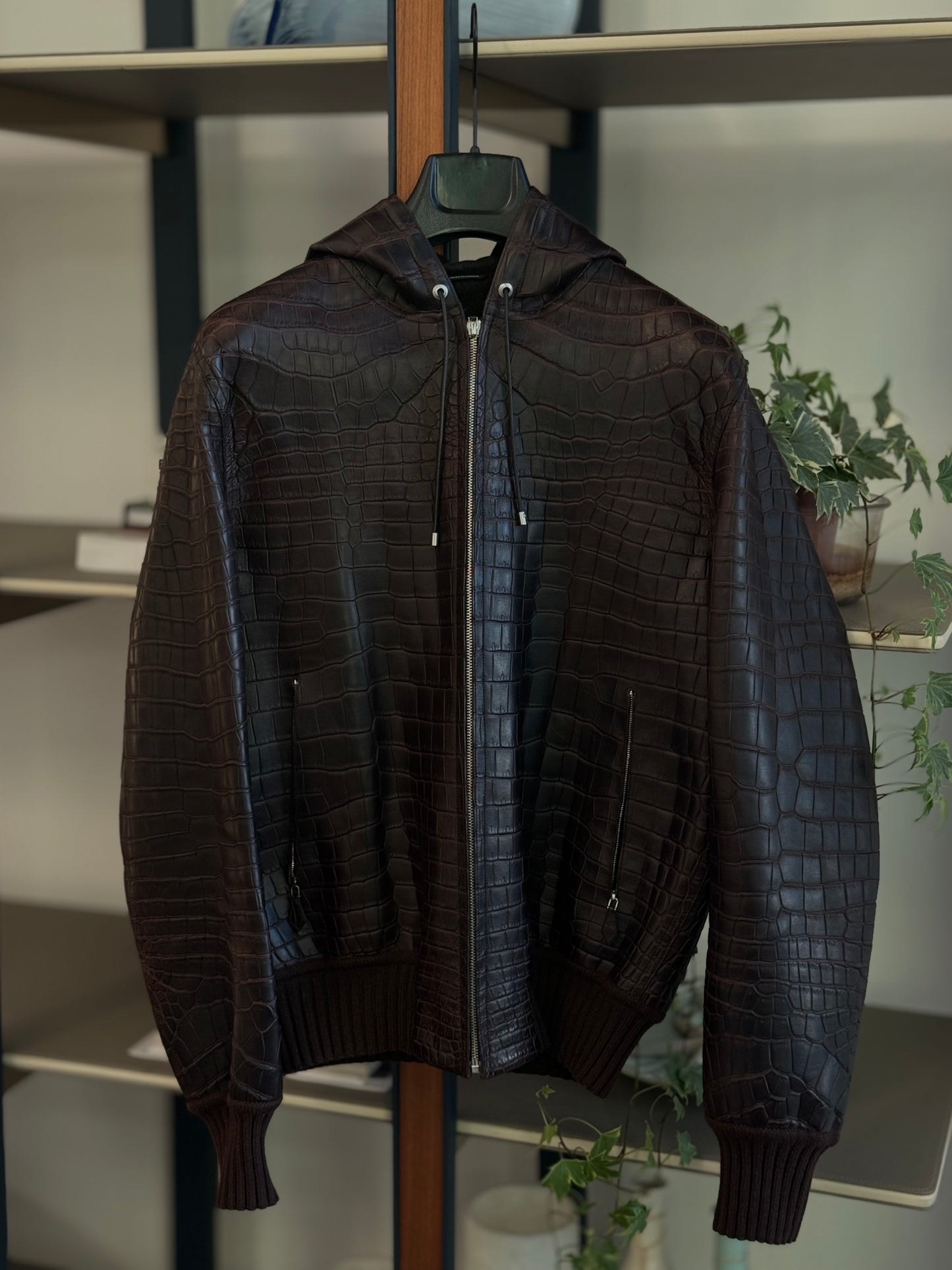 SAMUEL ETO’O OWNED - HERMÈS 1/1 CROCODILE JACKET
